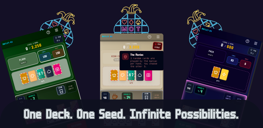 Motley: Poker Roguelike