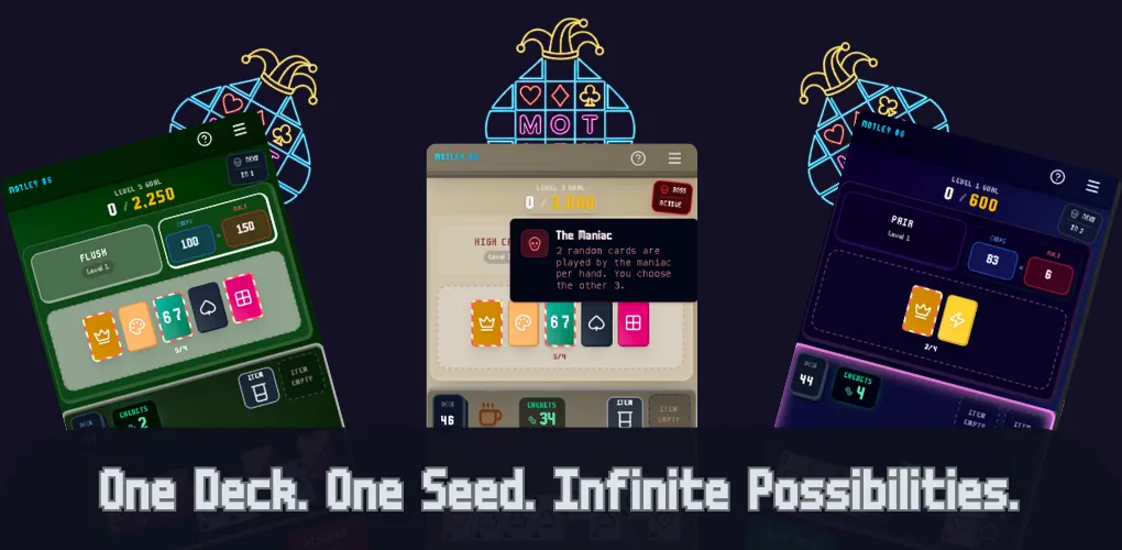 Motley: Poker Roguelike